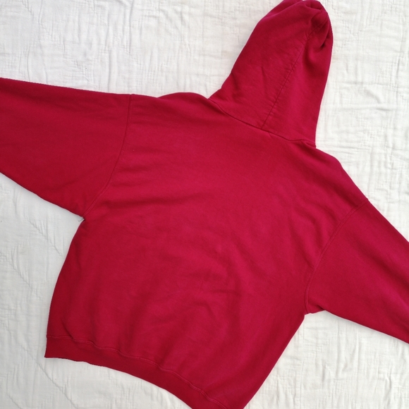 Vintage Nike Hoodie Mini Logo White Tag 1990s - Picture 2 of 4